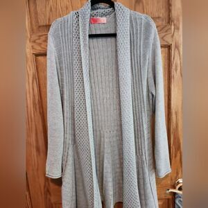 Scarlett Light Gray Women's Cardigan